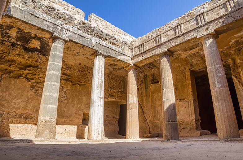 Tombs of the Kings, Paphos, Paphos District, Cyprus